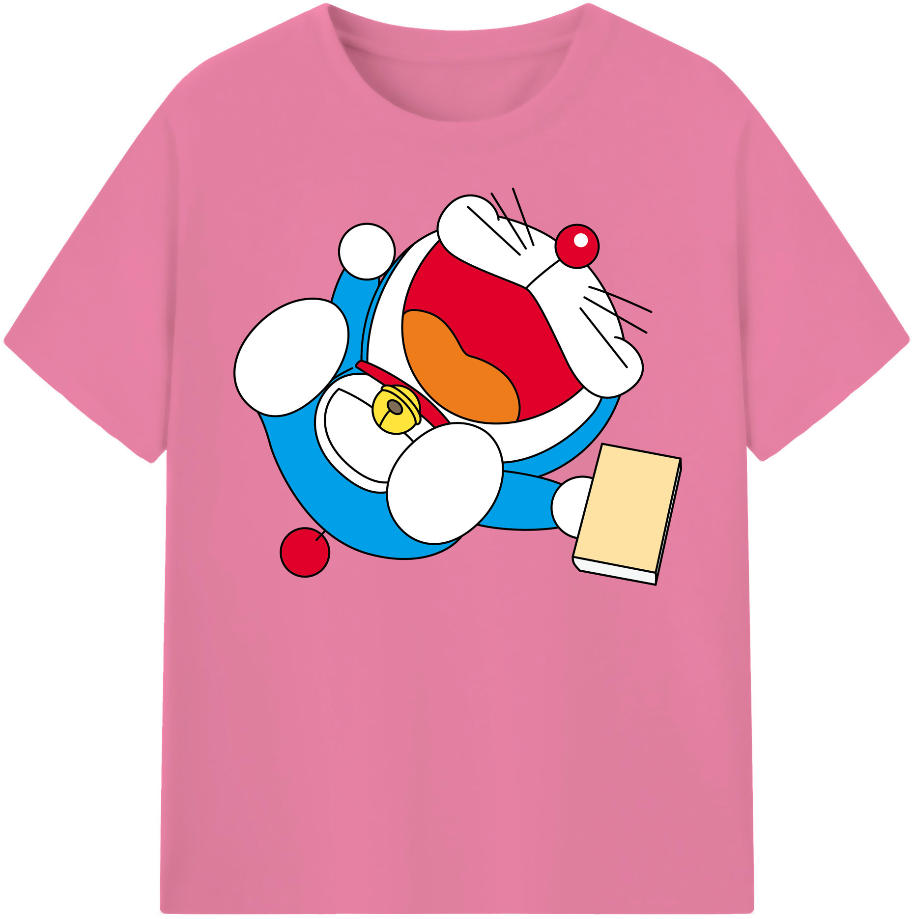 （画像用） ドラえもん Doraemon 綿100％半袖Tシャツ（フロントプリント）